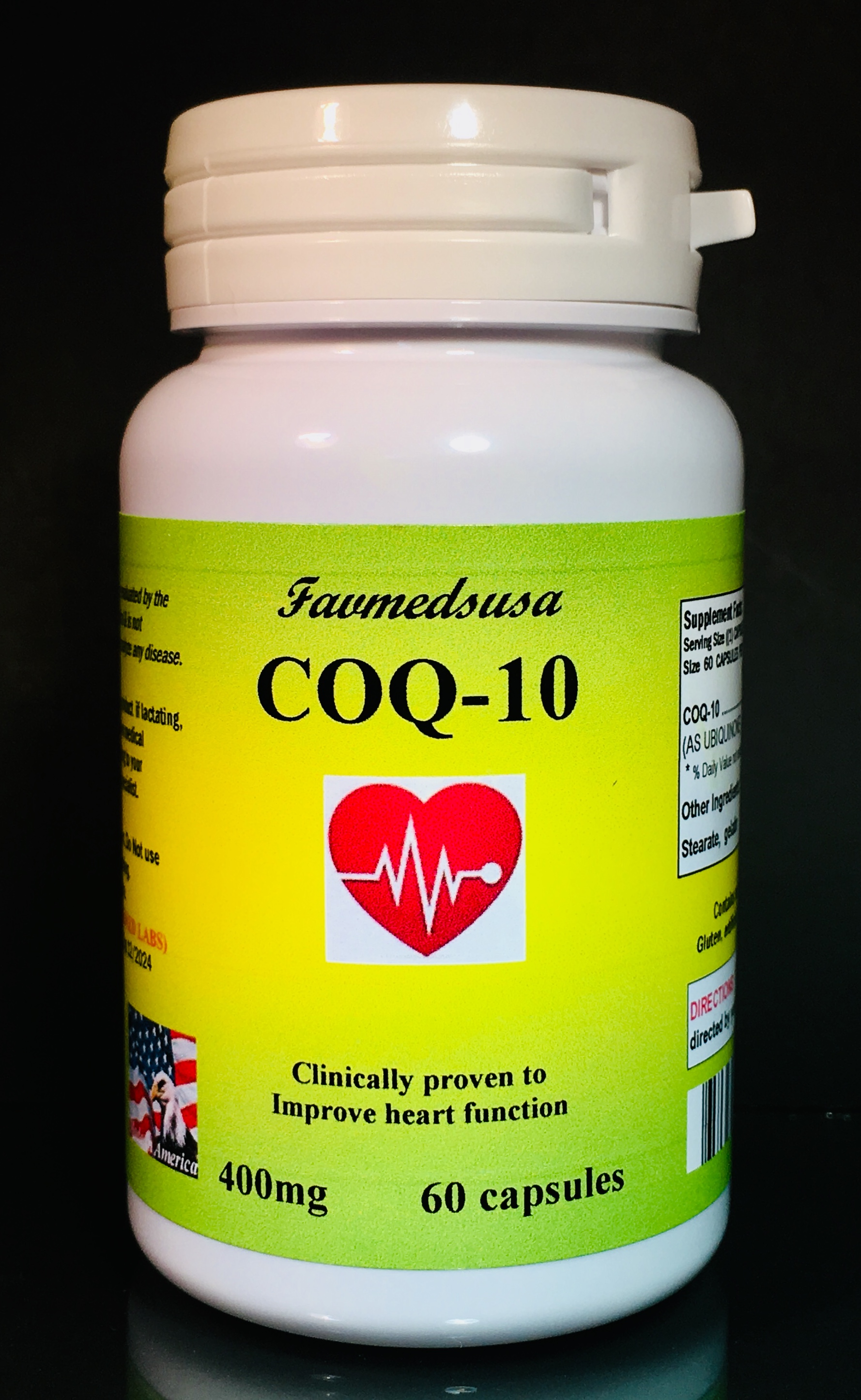 CoQ-10 400mg - 60 capsules
